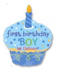 First Birthday Cake Boy